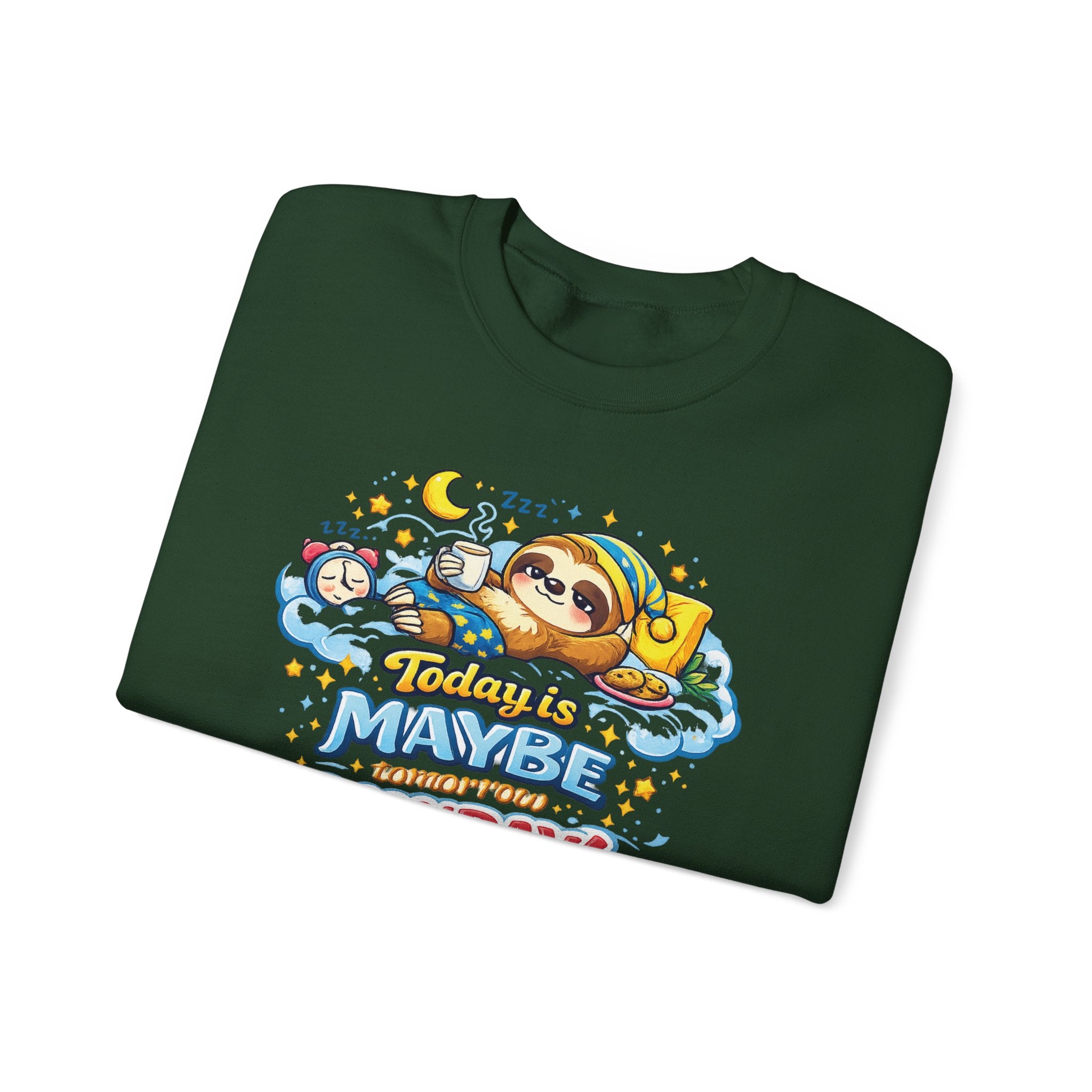 Monday - Procrastination Sloth Series Sweatshirt