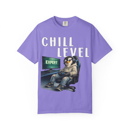 Chill Level Expert T-shirt - Penguin Series