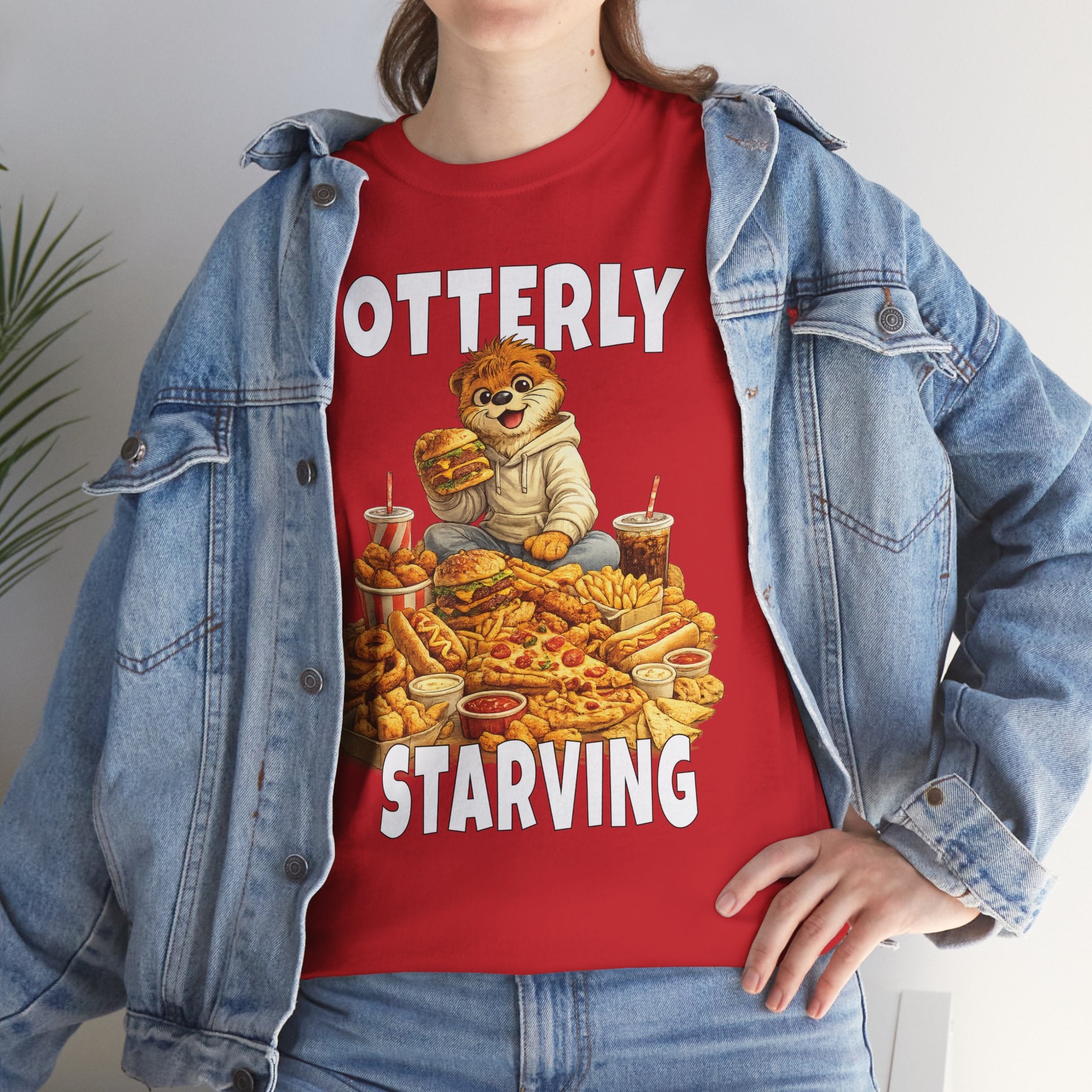 "Otterly Starving" Tee - Otter Series