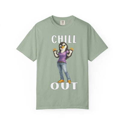 Chill Out Girl T-shirt - Penguin Series