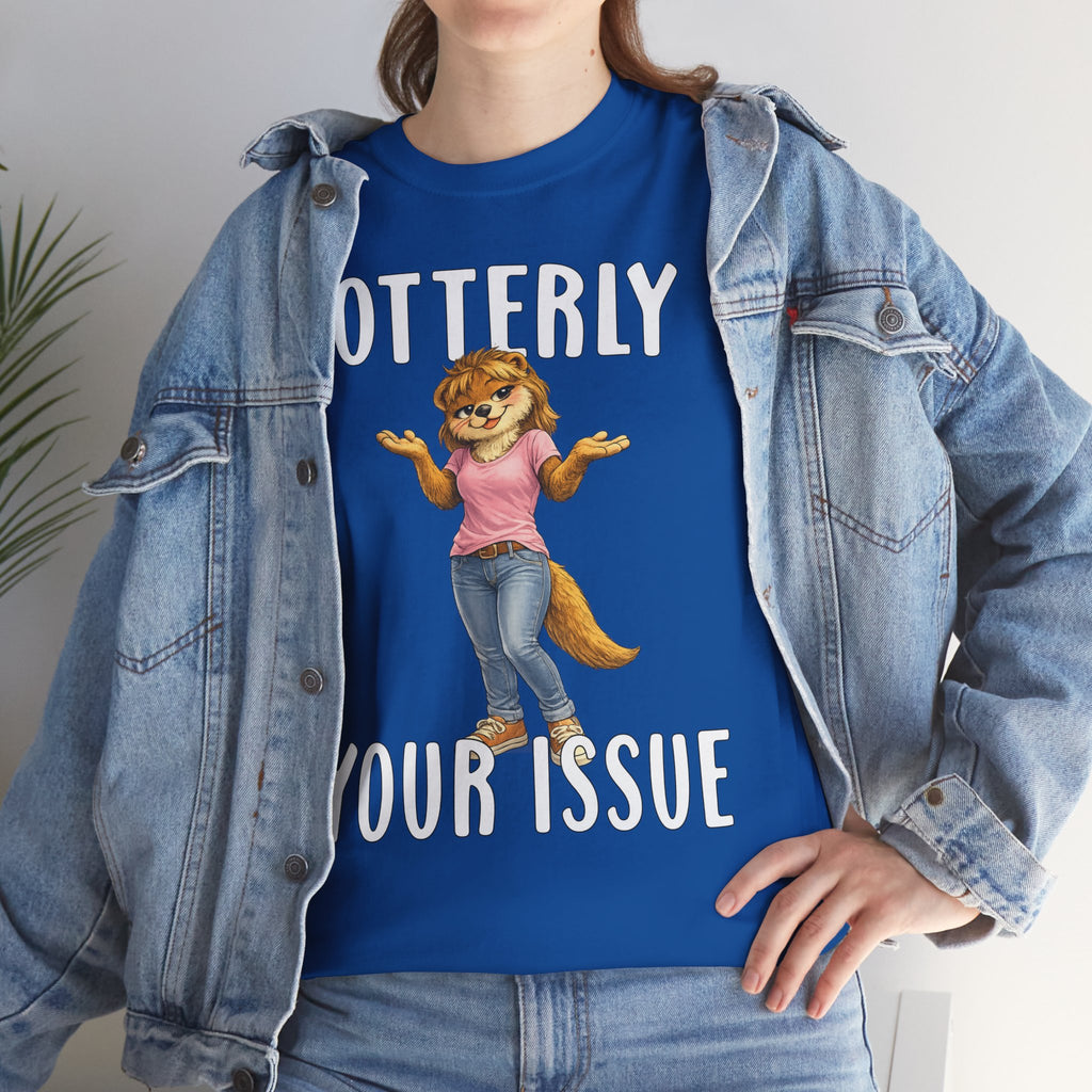 "Otterly Your Issue" Girl Tee - Otter Series
