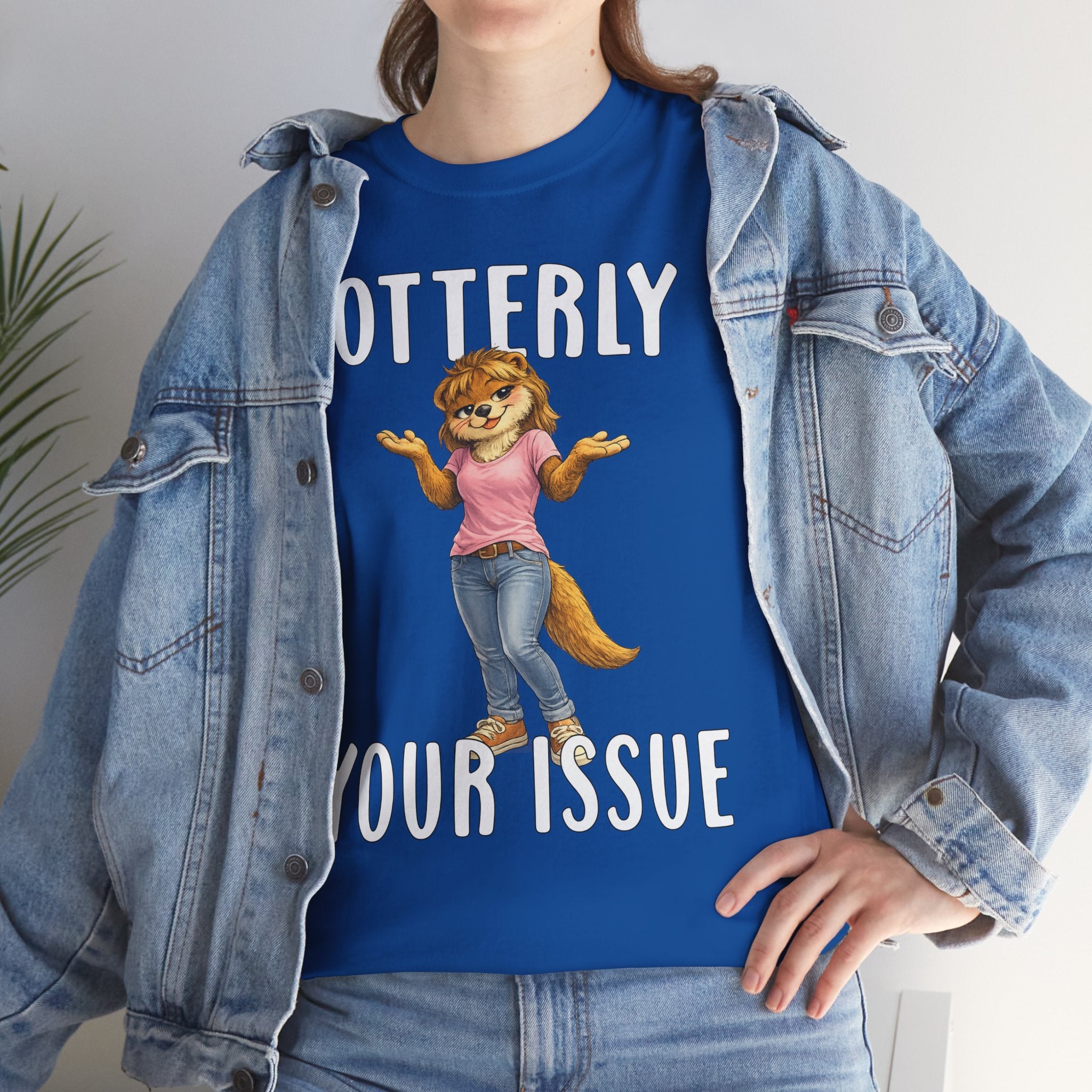 "Otterly Your Issue" Girl Tee - Otter Series