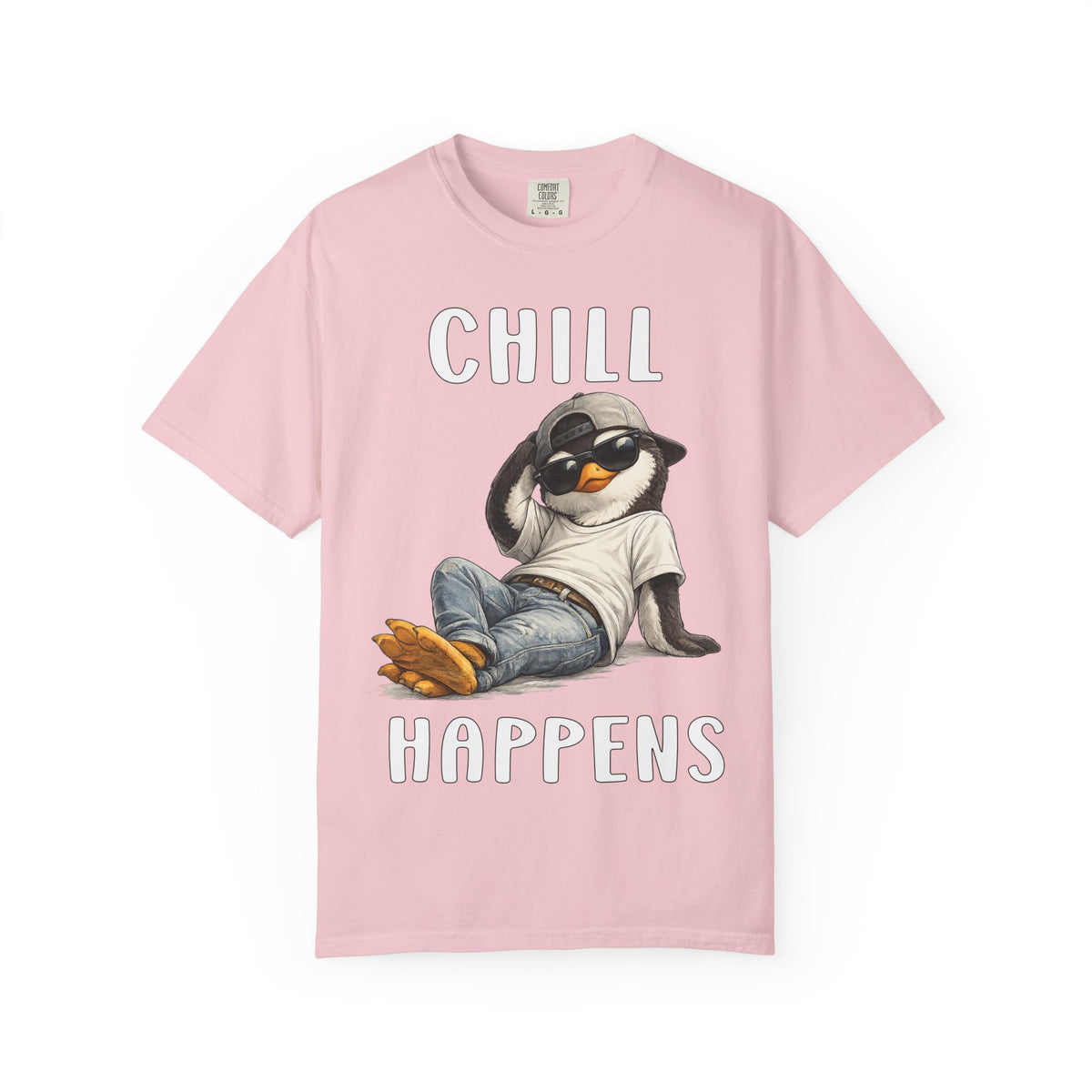 Chill Happens Boy T-shirt - Penguin Series