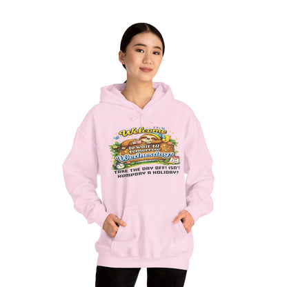 Wednesday - Procrastination Sloth Series Hoodie