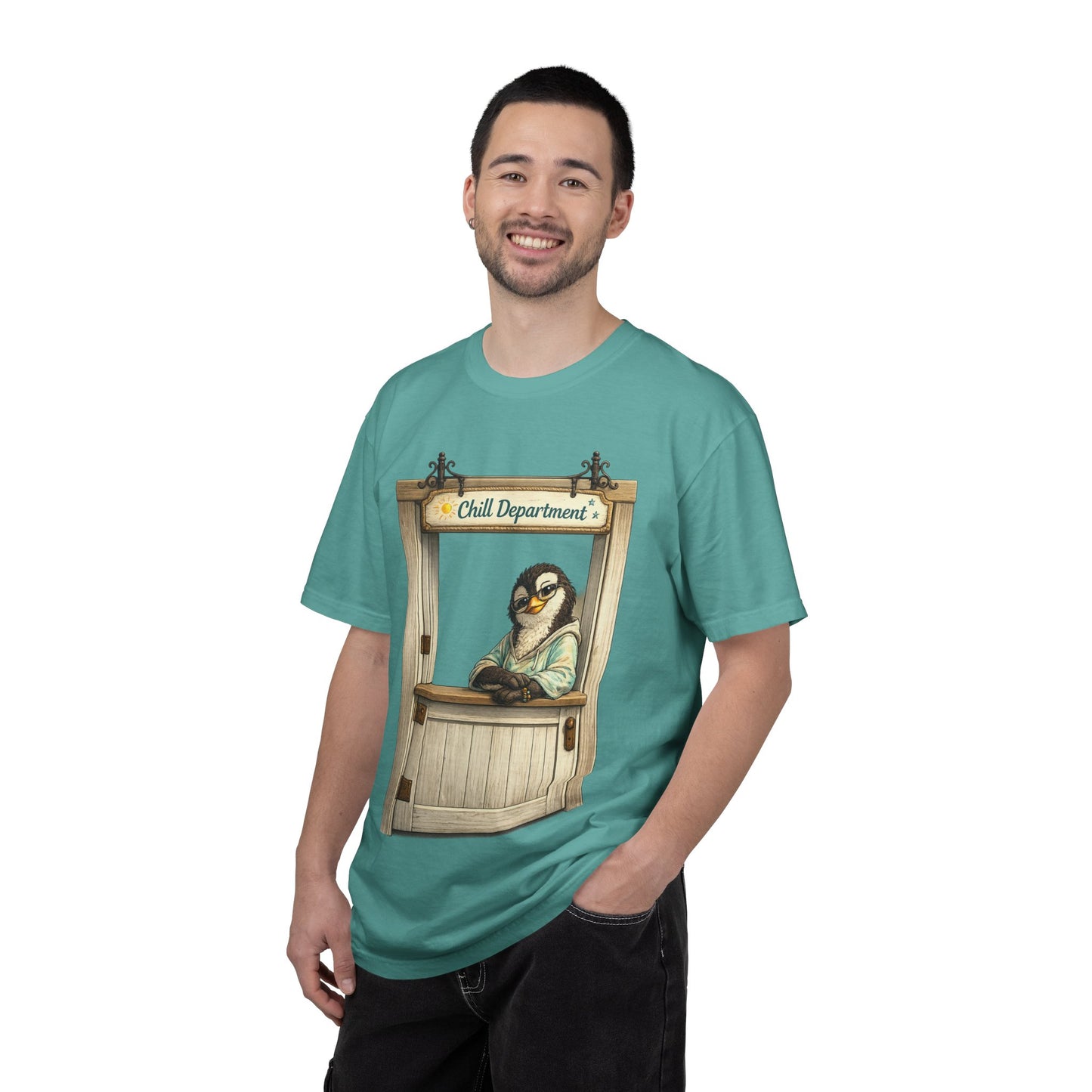 "Chill Department" T-shirt - Penguin Series