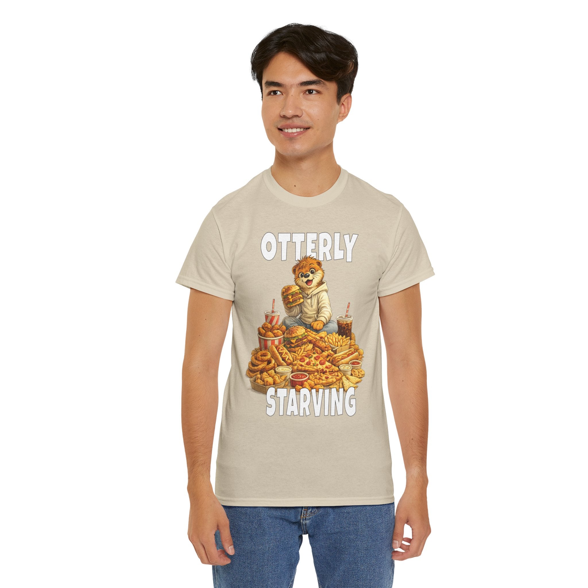 "Otterly Starving" Tee - Otter Series