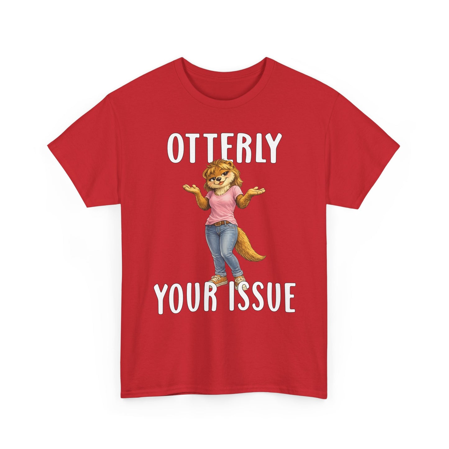 "Otterly Your Issue" Girl Tee - Otter Series