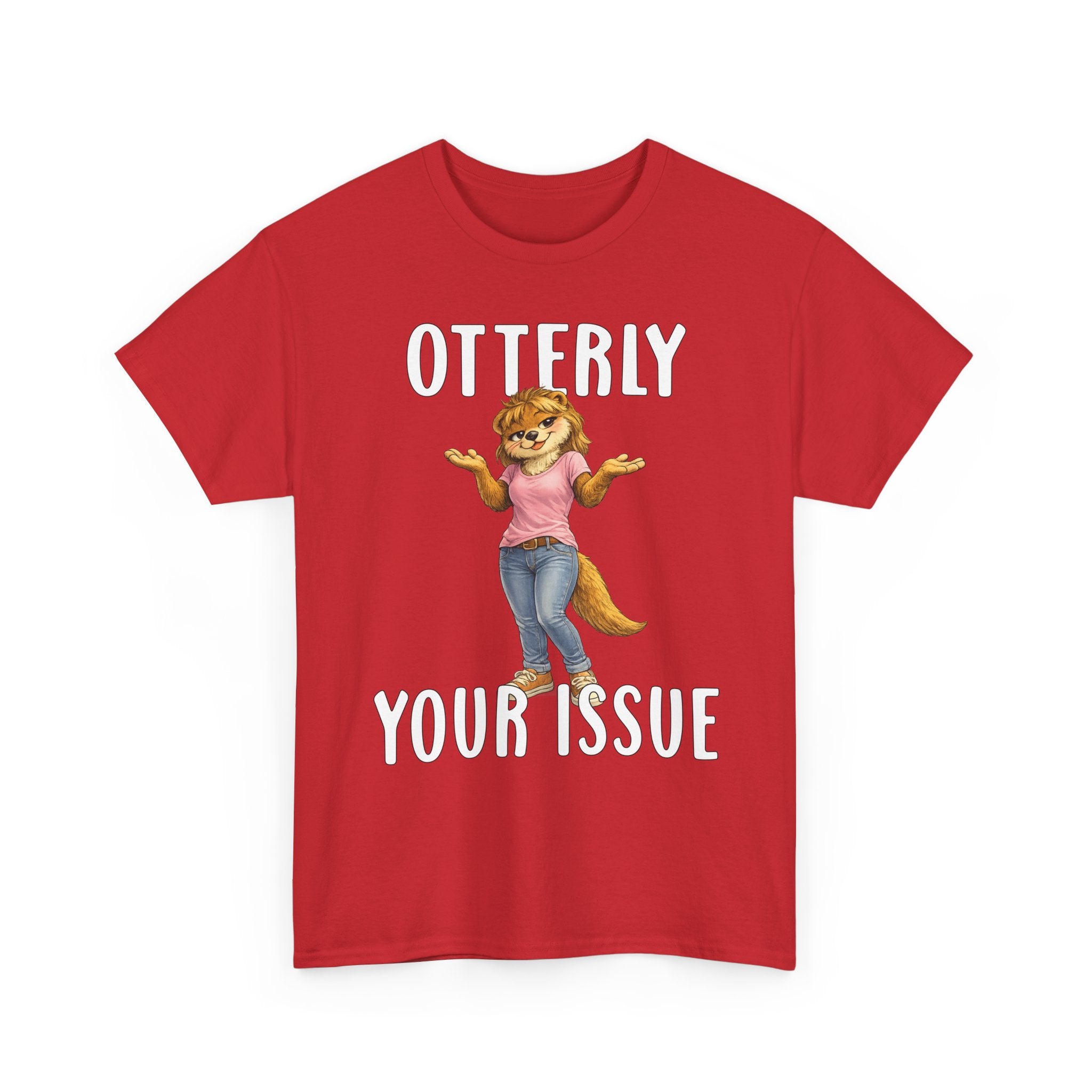 "Otterly Your Issue" Girl Tee - Otter Series