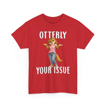 "Otterly Your Issue" Girl Tee - Otter Series