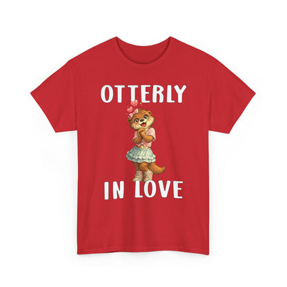 "Otterly In Love" Girl Tee - Otter Series