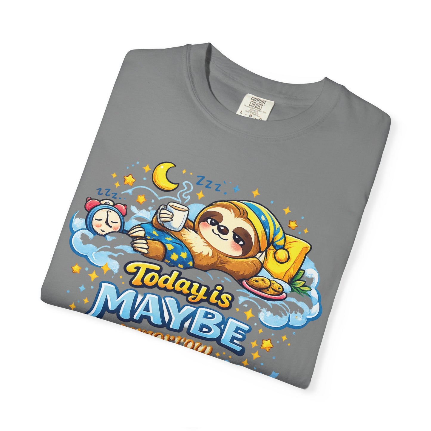 Monday - Procrastination Sloth Series T-shirt