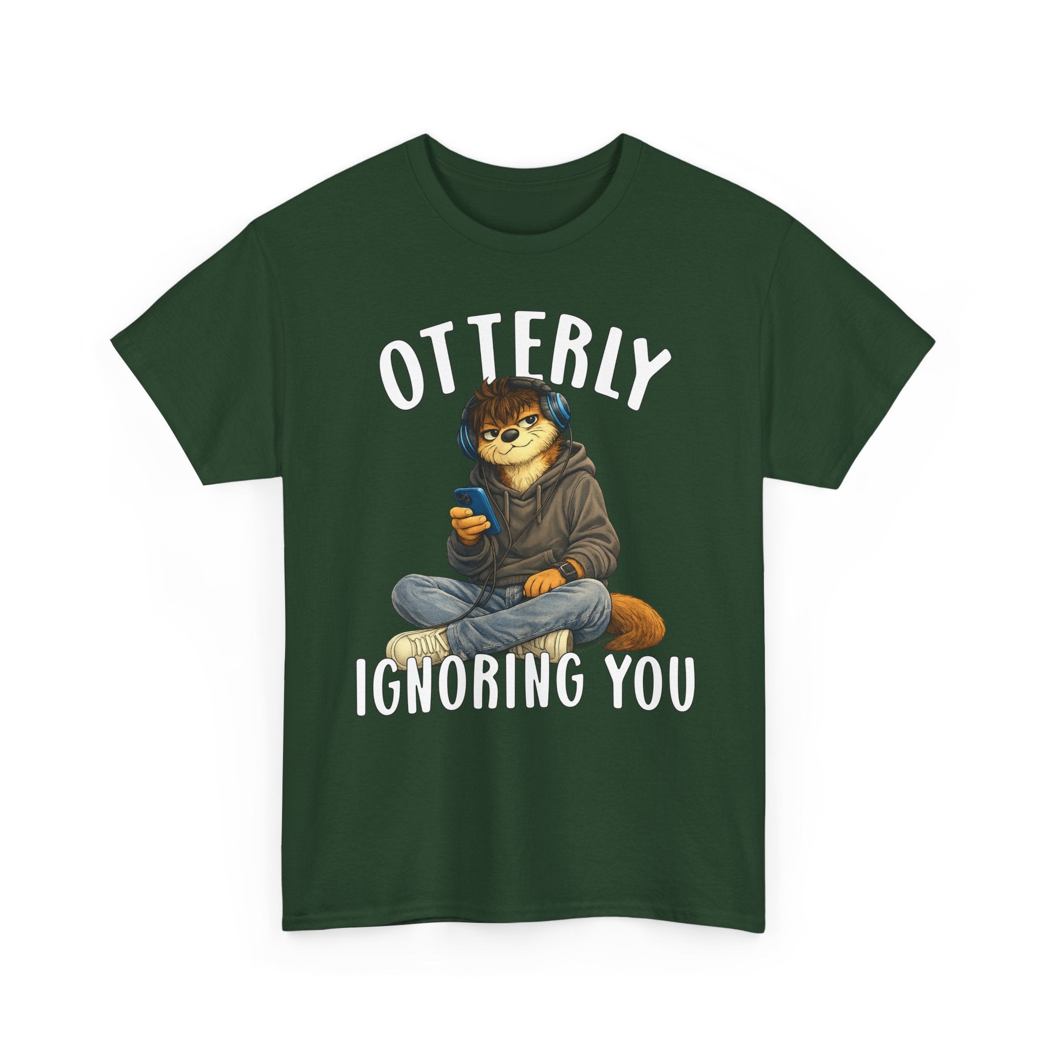 "Otterly Ignoring You" Teen Boy Tee - Otter Series