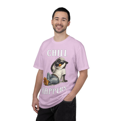 Chill Happens Boy T-shirt - Penguin Series