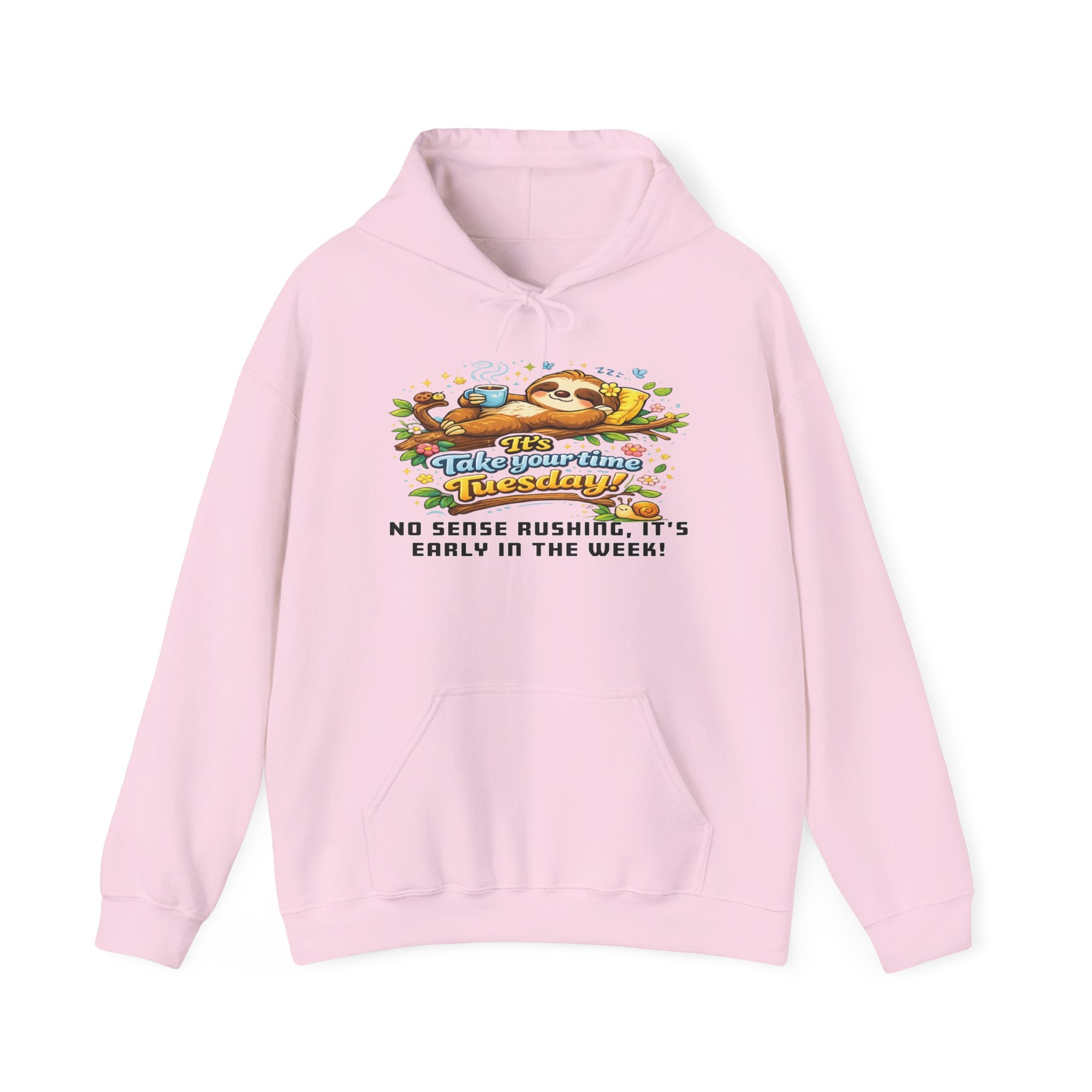Tuesday - Procrastination Sloth Series Hoodie