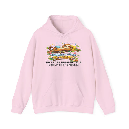 Tuesday - Procrastination Sloth Series Hoodie