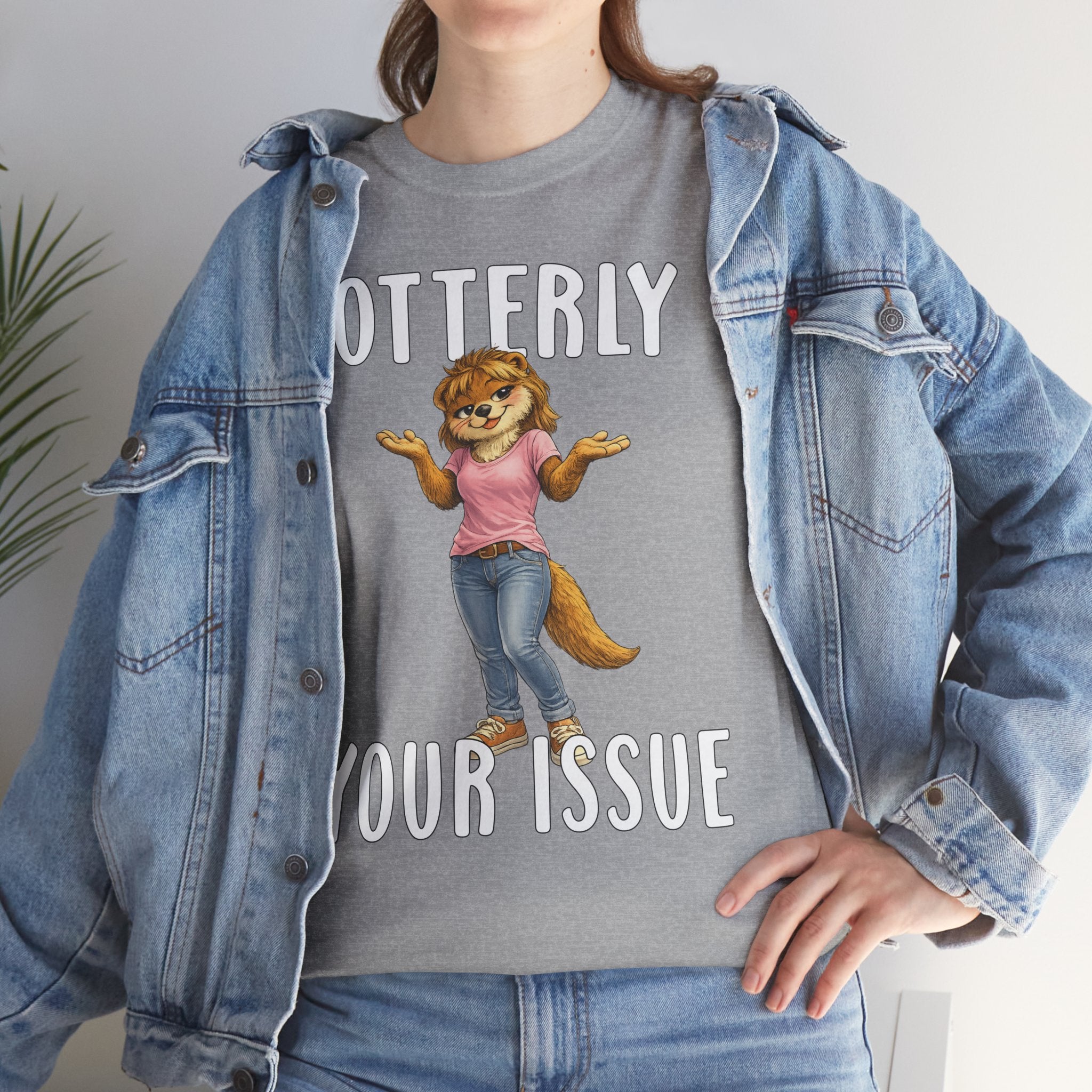 "Otterly Your Issue" Girl Tee - Otter Series