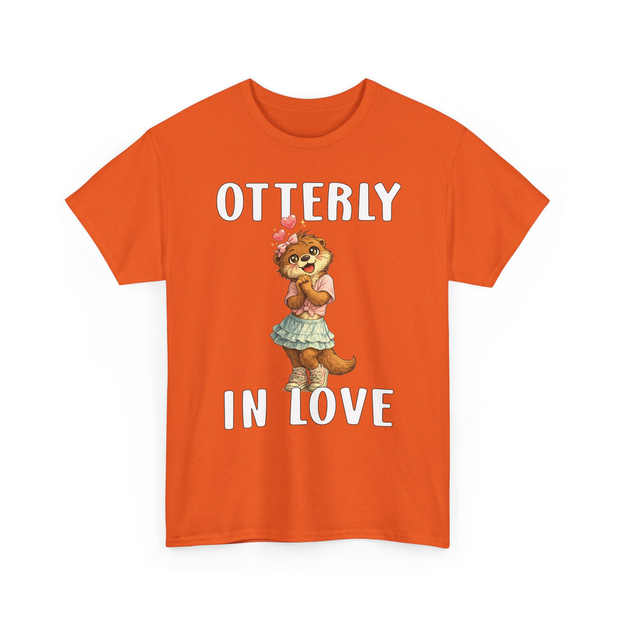 "Otterly In Love" Girl Tee - Otter Series