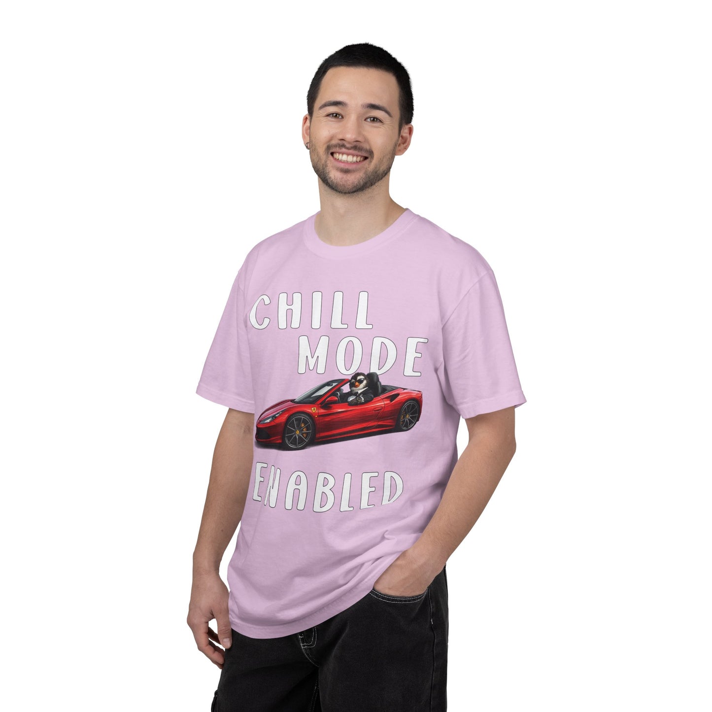Chill Mode Enabled Boy T-shirt - Penguin Series