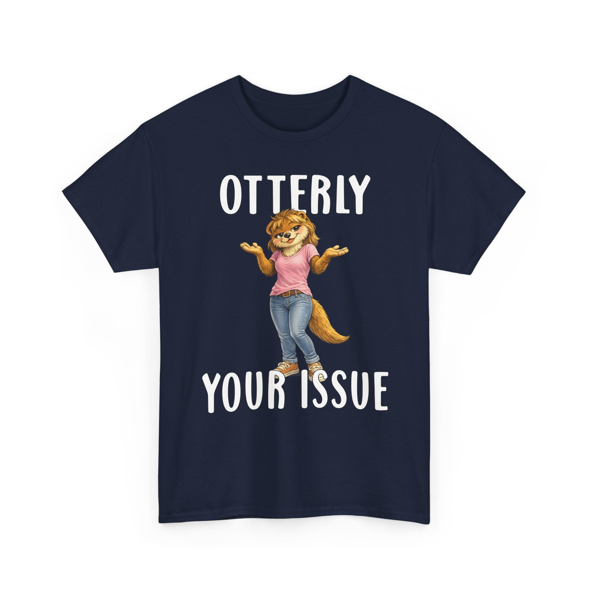 "Otterly Your Issue" Girl Tee - Otter Series