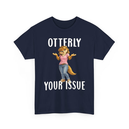 "Otterly Your Issue" Girl Tee - Otter Series