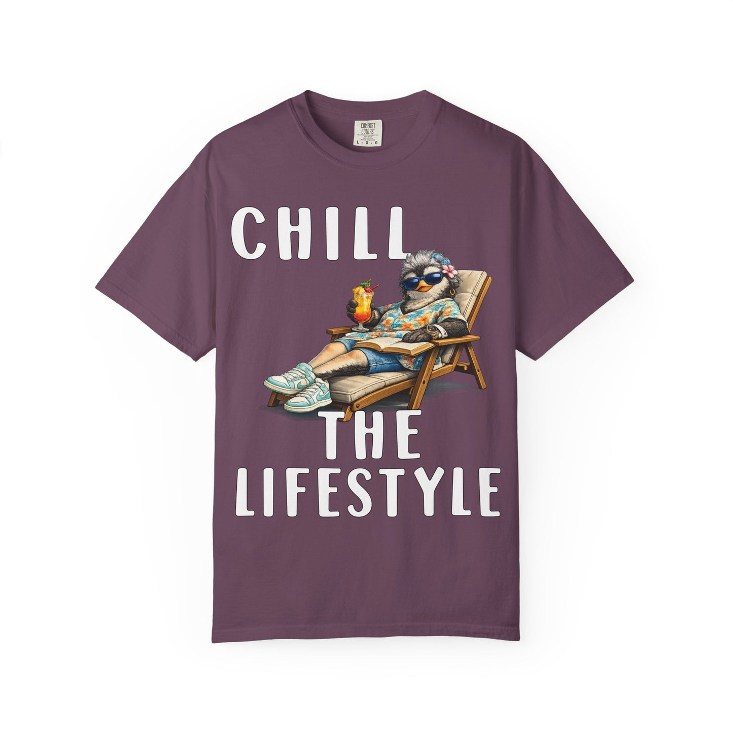 Chill The Lifestyle Grandma T-shirt - Penguin Series