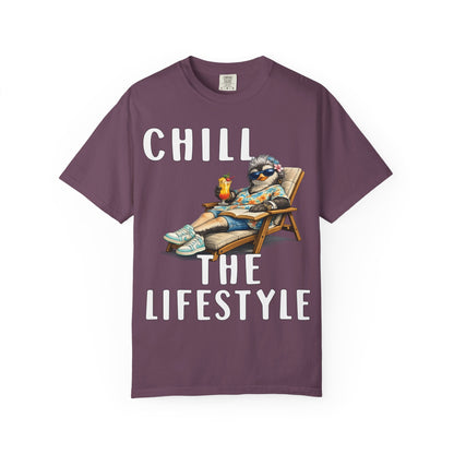 Chill The Lifestyle Grandma T-shirt - Penguin Series