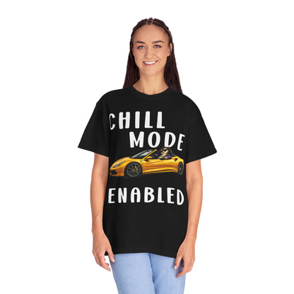 Chill Mode Enabled Girl T-shirt - Penguin Series