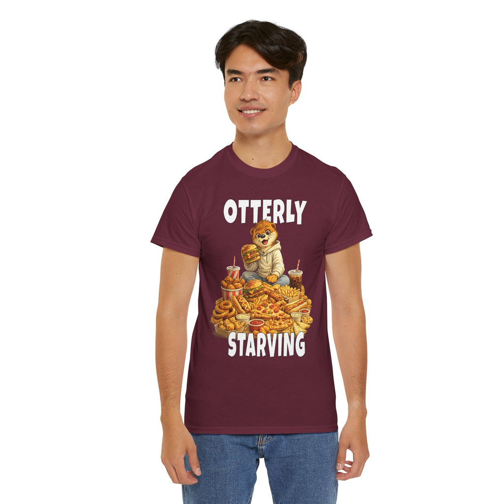 "Otterly Starving" Tee - Otter Series