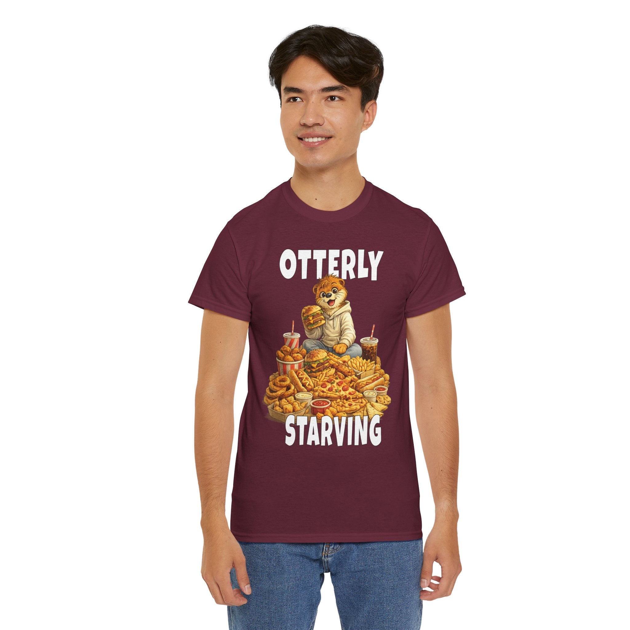 "Otterly Starving" Tee - Otter Series