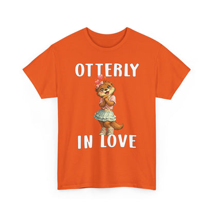 "Otterly In Love" Girl Tee - Otter Series