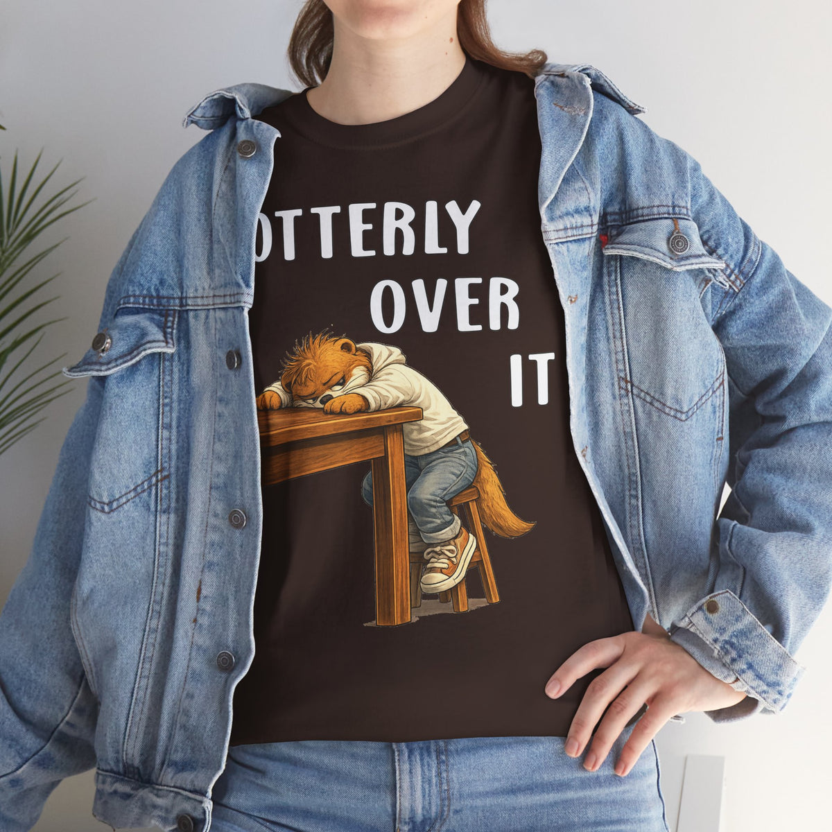"Otterly Over It" Tee - Otter Series