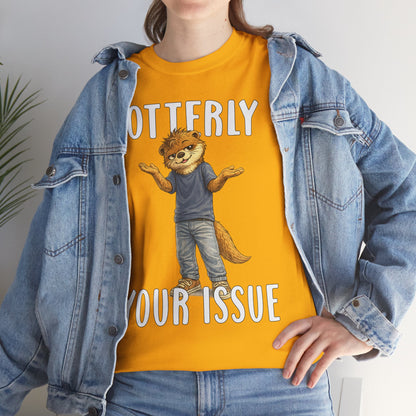 "Otterly Your Issue" Boy Tee - Otter Series