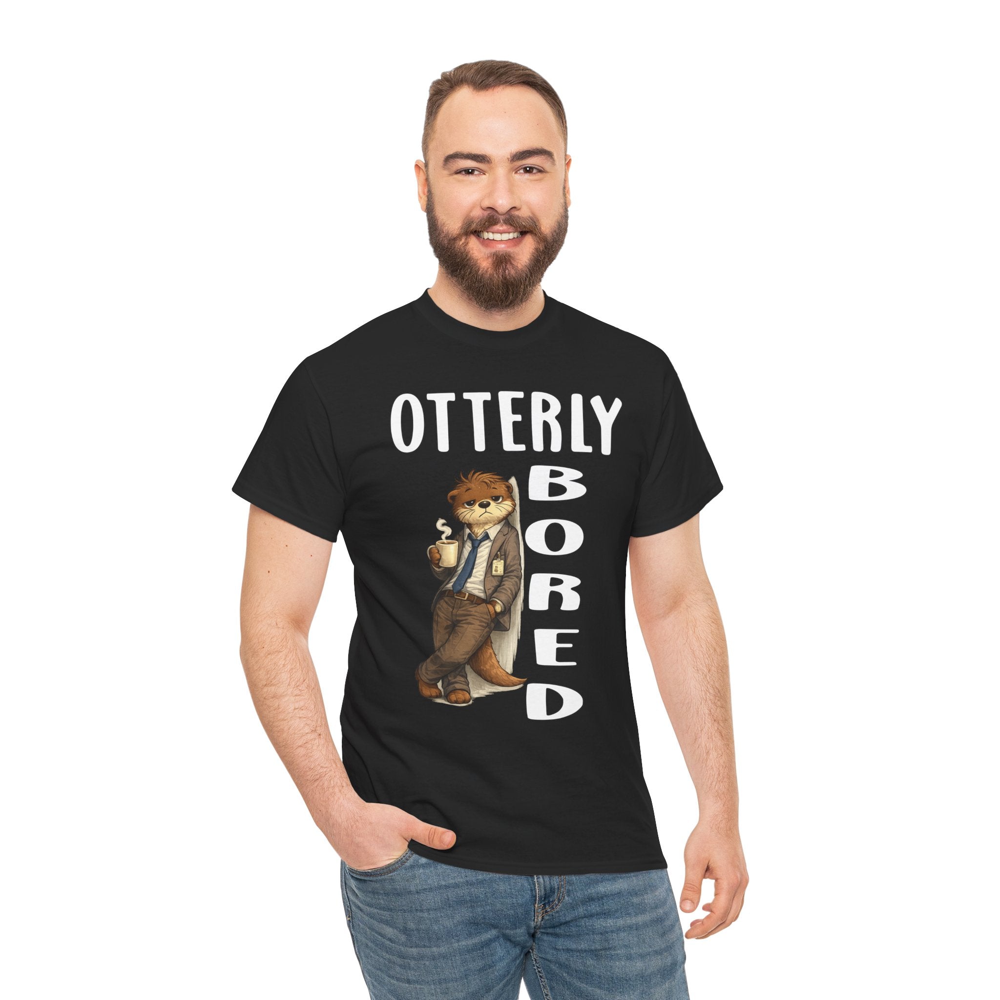 "Otterly Bored" Tee - Otter Series