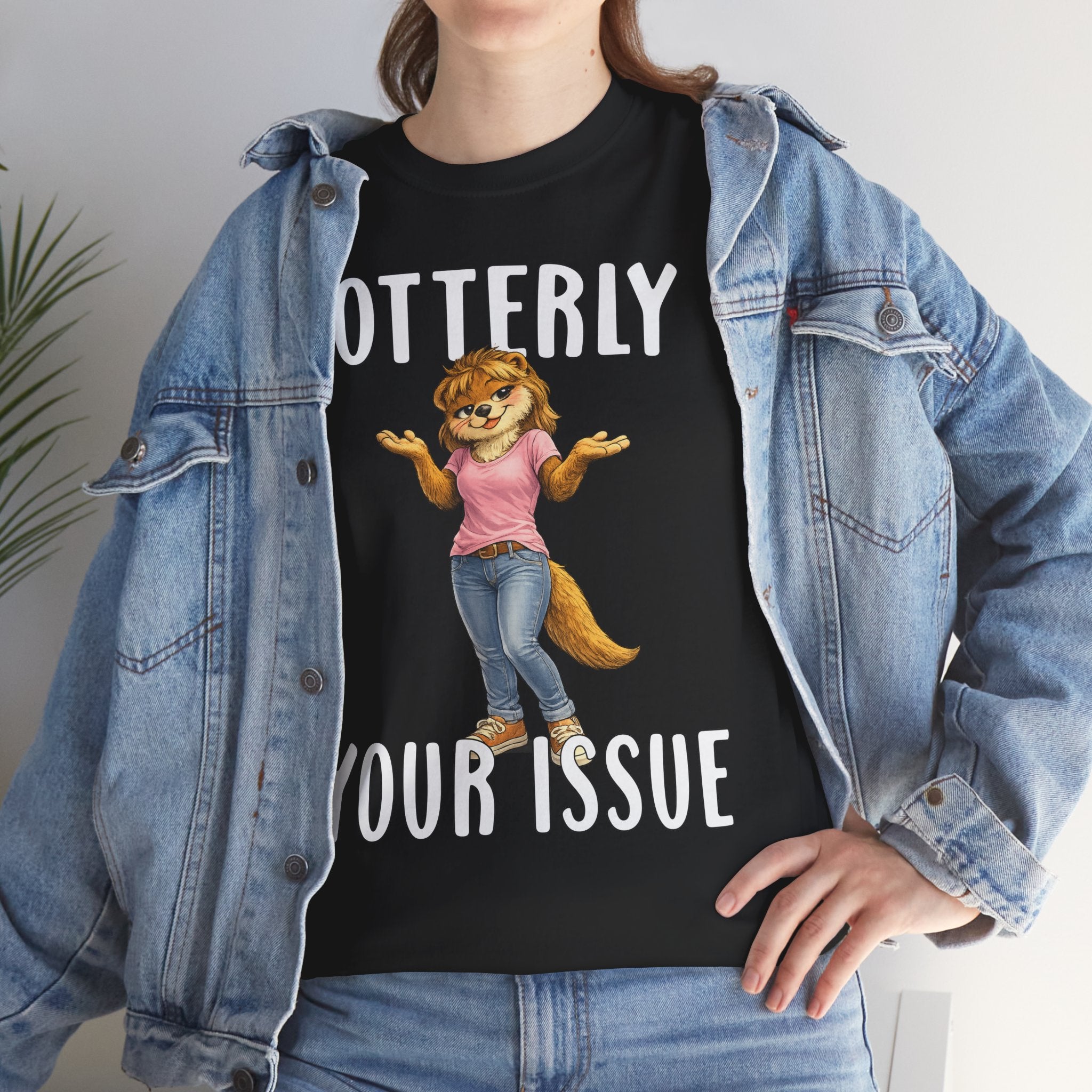 "Otterly Your Issue" Girl Tee - Otter Series