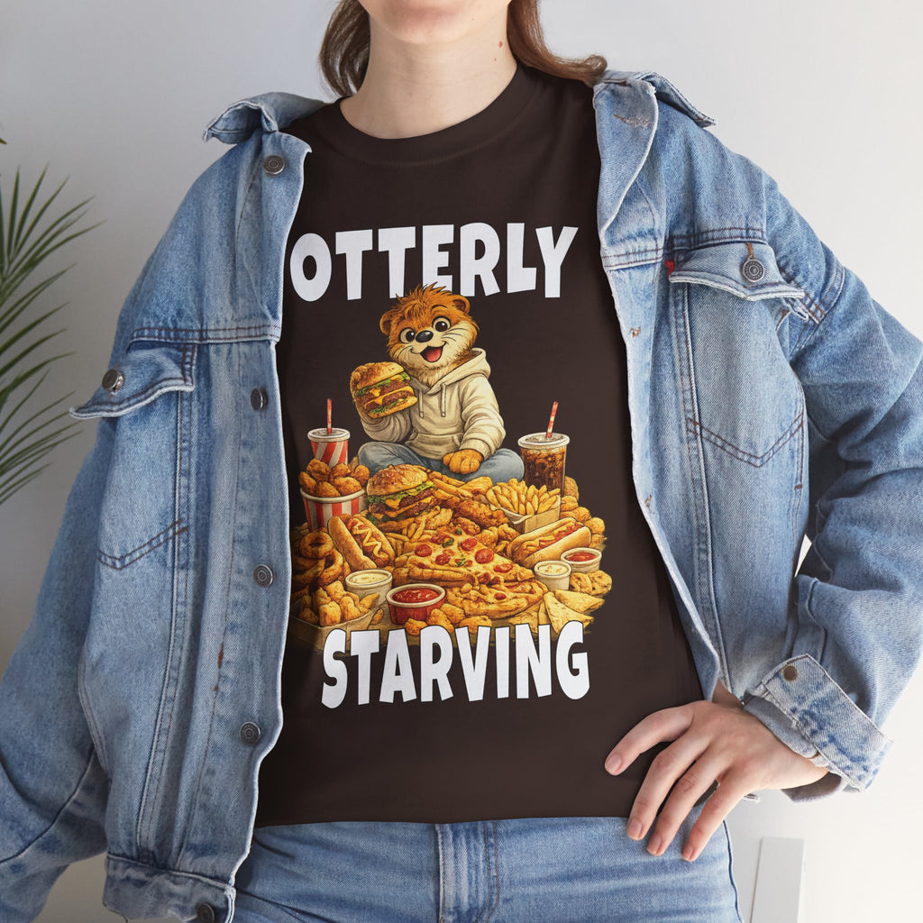 "Otterly Starving" Tee - Otter Series