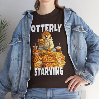 "Otterly Starving" Tee - Otter Series