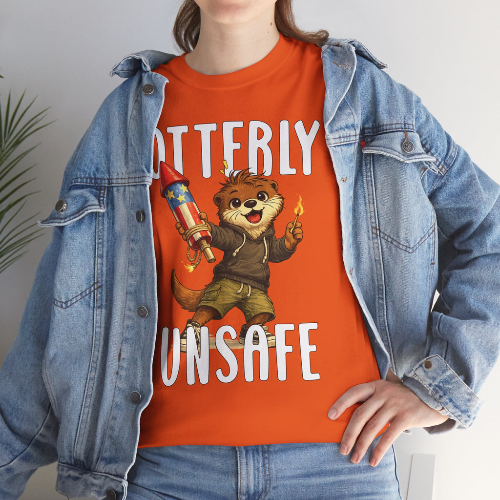 "Otterly Unsafe" Tee - Otter Series