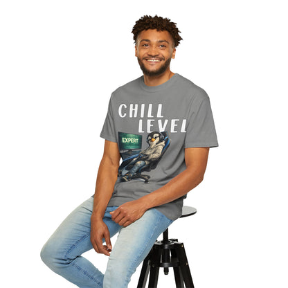 Chill Level Expert T-shirt - Penguin Series