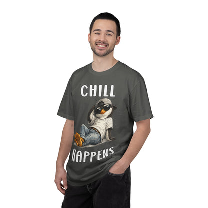 Chill Happens Boy T-shirt - Penguin Series