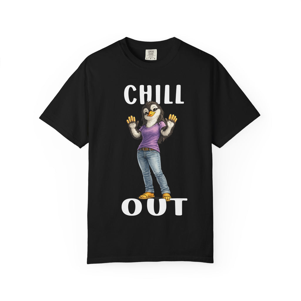 Chill Out Girl T-shirt - Penguin Series