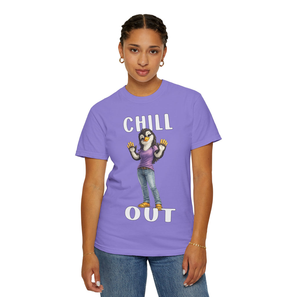 Chill Out Girl T-shirt - Penguin Series