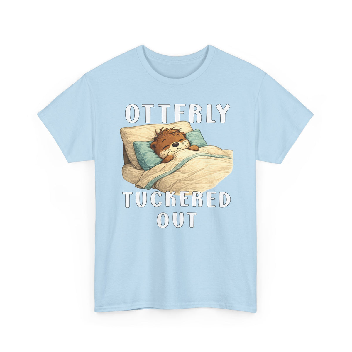 "Otterly Tuckered Out" Tee - Otter Series
