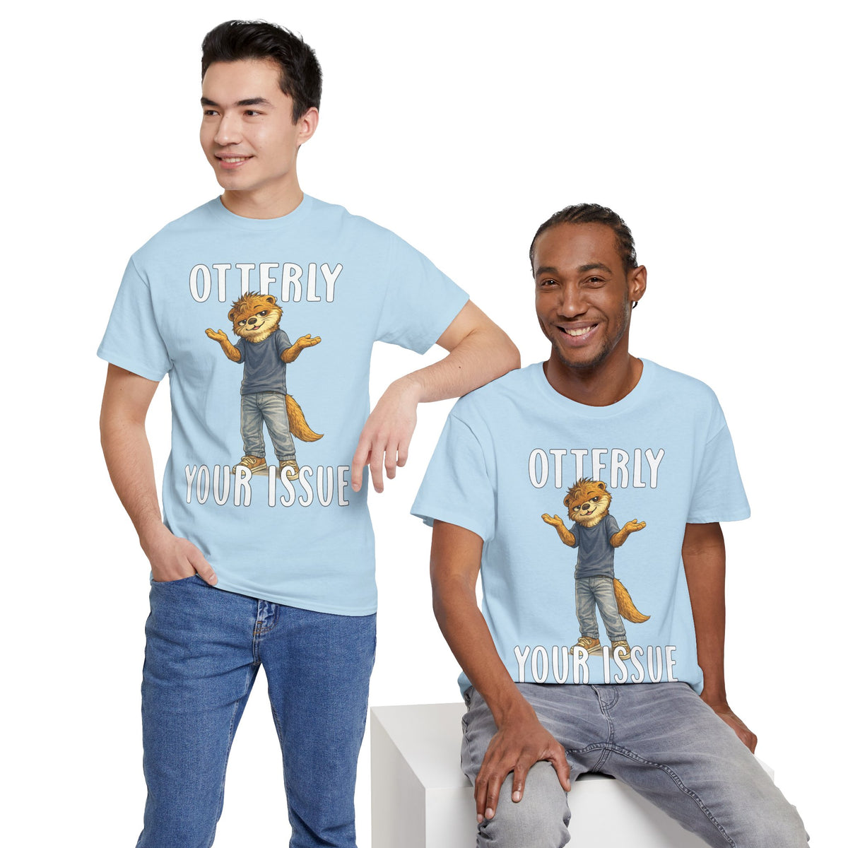 "Otterly Your Issue" Boy Tee - Otter Series