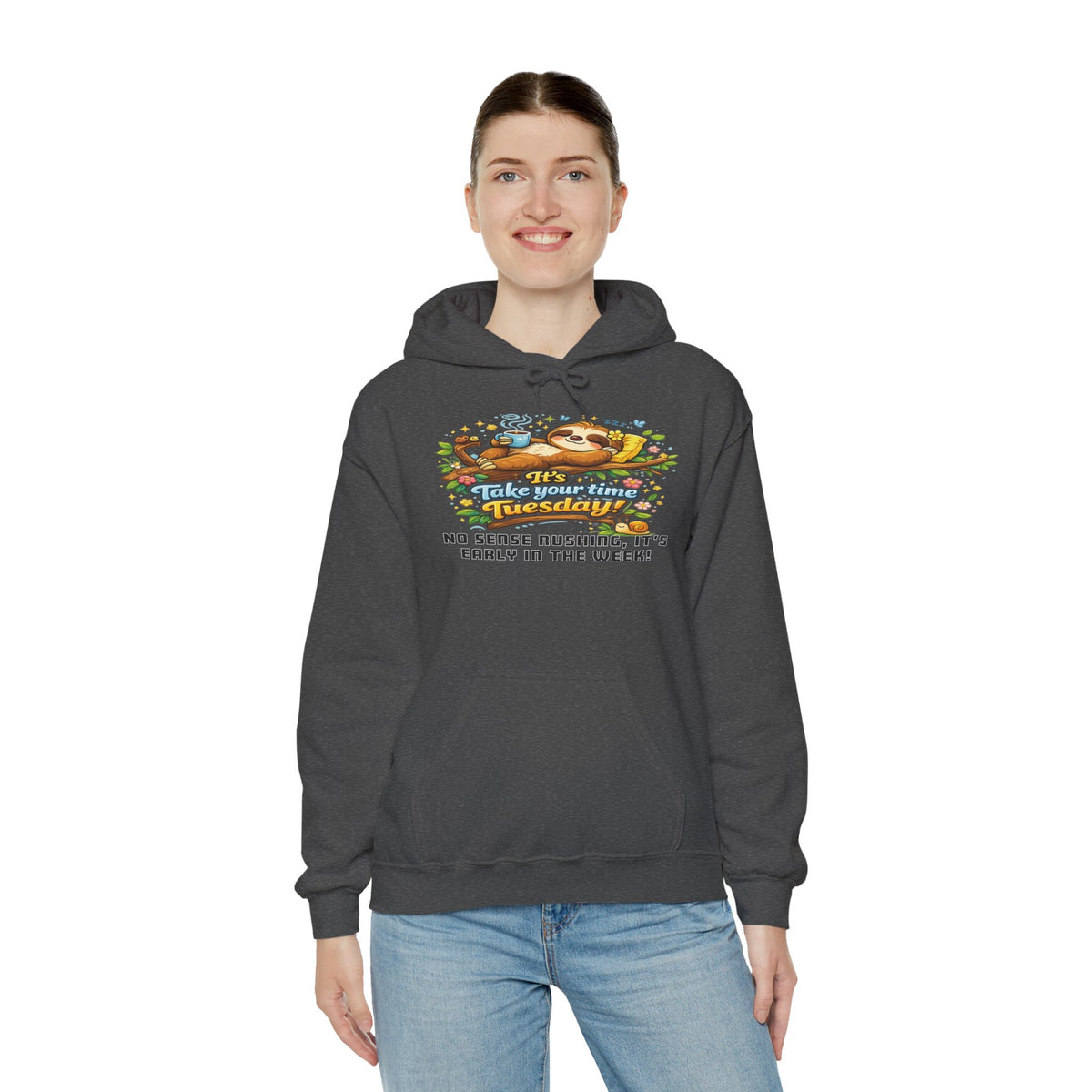 Tuesday - Procrastination Sloth Series Hoodie