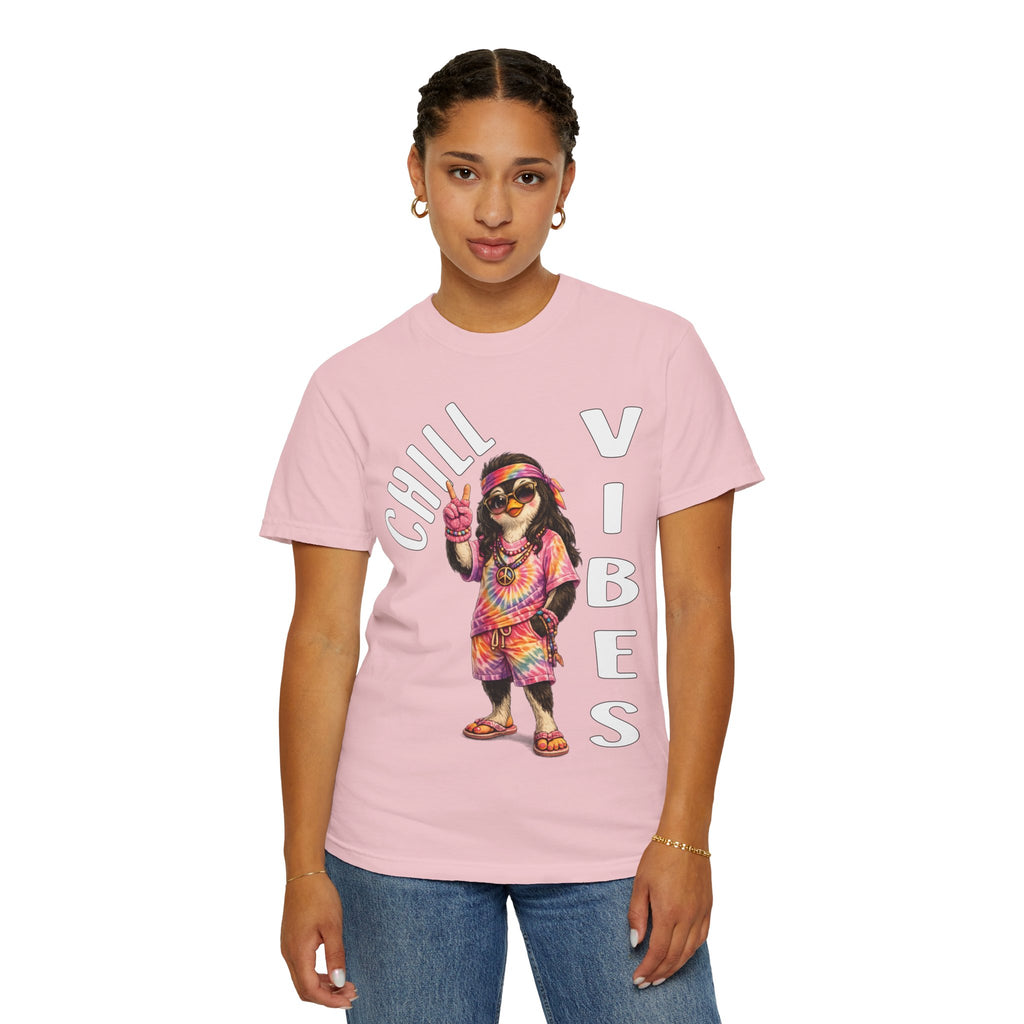 Chill Vibes Girl T-shirt - Penguin Series