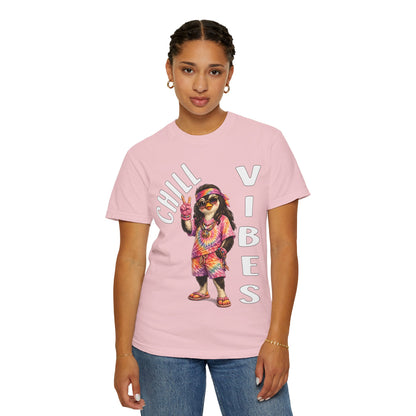Chill Vibes Girl T-shirt - Penguin Series