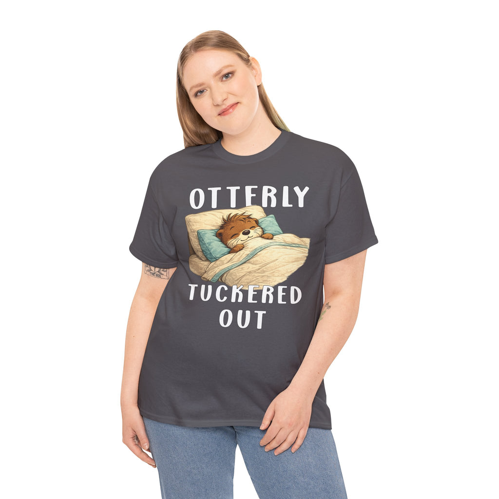 "Otterly Tuckered Out" Tee - Otter Series