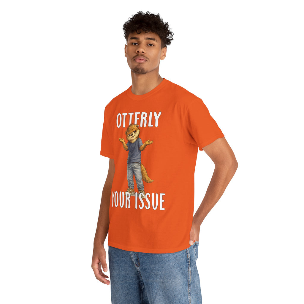 "Otterly Your Issue" Boy Tee - Otter Series