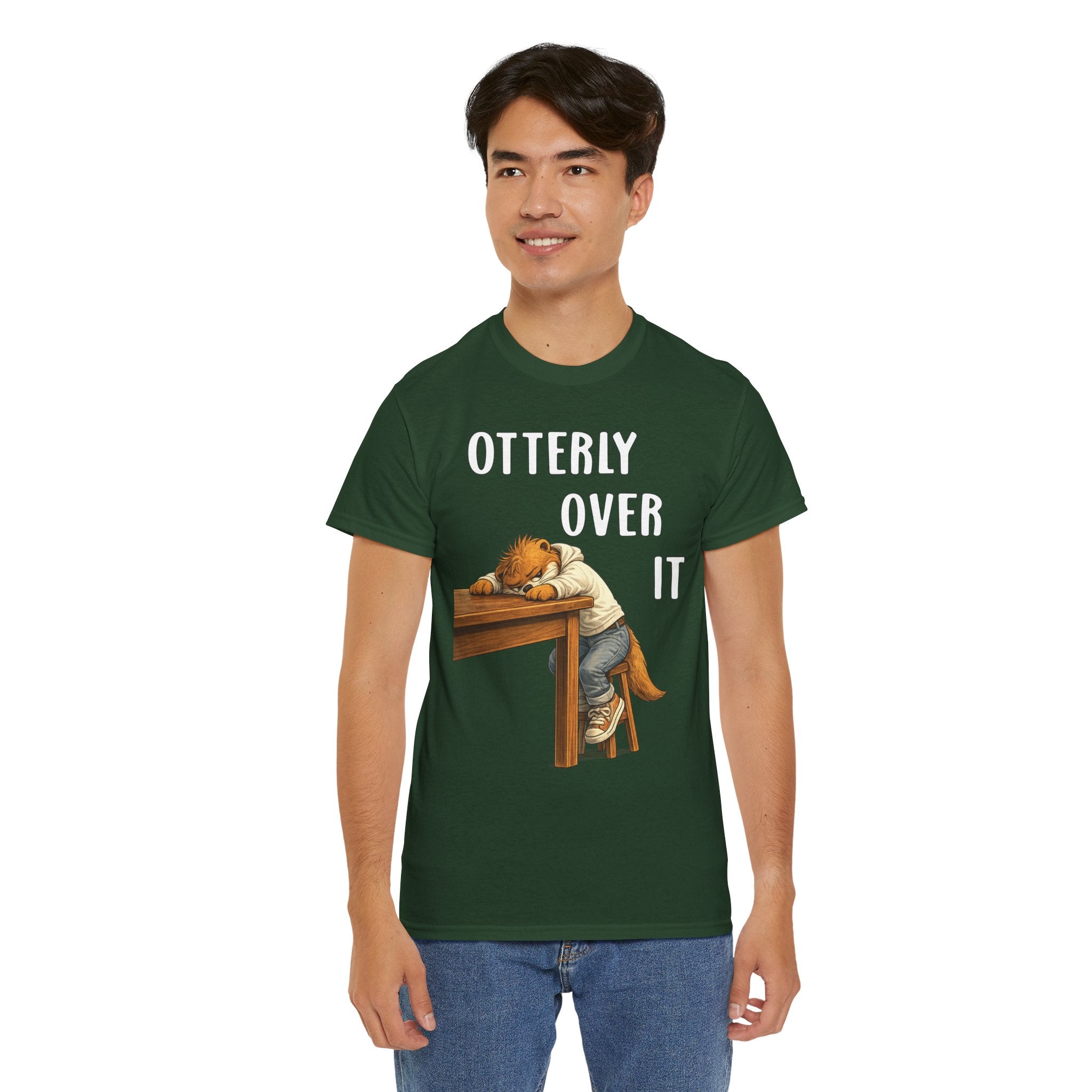 "Otterly Over It" Tee - Otter Series
