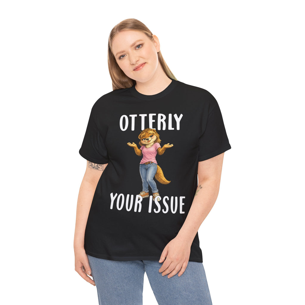 "Otterly Your Issue" Girl Tee - Otter Series